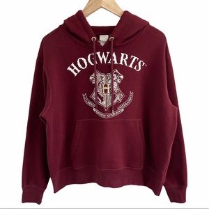 H&M Burgundy Hogwarts Hoodie